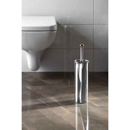 04065F AQUALINE SIMPLE LINE WC-kefe, átm. 10cm mag. 28 cm, krómozott réz
