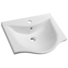 10055 AQUALINE ZARA mosdó, kerámia 54x44,5cm