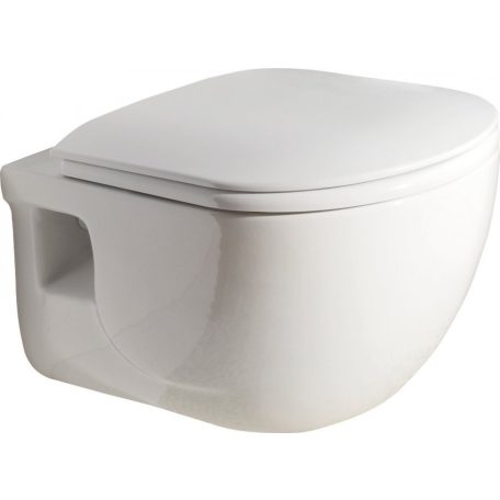 SAPHO BRILLA RIMLESS fali WC beépített bidézuhannyal, 36,5x53cm 