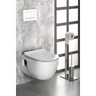 SAPHO BRILLA RIMLESS fali WC beépített bidézuhannyal, 36,5x53cm 