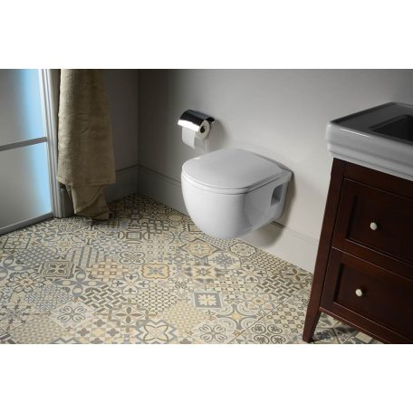 SAPHO BRILLA RIMLESS, fali WC, 36,5x53cm