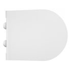 SAPHO AVVA SLIM WC-ülőke, soft close, króm/fehér 