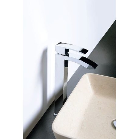 SAPHO GINKO magasított mosdócsaptelep, leeresztő nélkül, króm