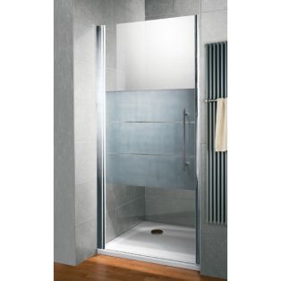 HSK Style nyílóajtó, 1000x1900 mm, króm