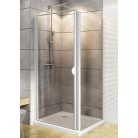 HSK Top 100 Nyílóajtó 1000x1800 mm, átlátszó, alumatt