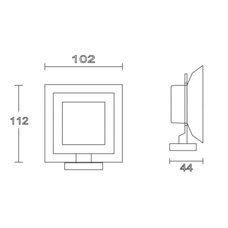 1416-02 AQUALINE APOLLO szappantartó, tejüveg