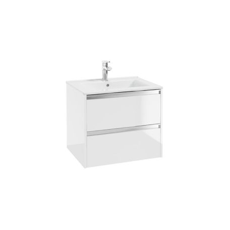 Defra FONTE D60 Függesztett mosdótartó szekrény (fehér), 59x50x45,8 cm