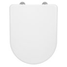 SAPHO LENA soft close WC-ülőke, duroplast, inox pánt