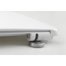 SAPHO LENA soft close WC-ülőke, duroplast, inox pánt