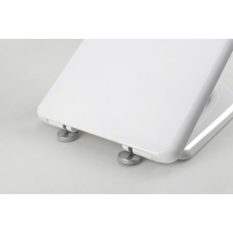 SAPHO LENA soft close WC-ülőke, duroplast, inox pánt