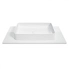 O NAS UNI BLAT 60 Bútorra rakható pult, 600x460x25, magasfényű UV lakkozott, Fehér