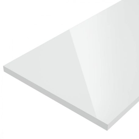 O NAS UNI BLAT 60 Bútorra rakható pult, 600x460x25, magasfényű UV lakkozott, Fehér