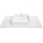 O NAS UNI BLAT 80 Bútorra rakható pult, 800X460X25, magasfényű UV lakk. fehér