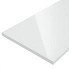 O NAS UNI BLAT 80 Bútorra rakható pult, 800X460X25, magasfényű UV lakk. fehér