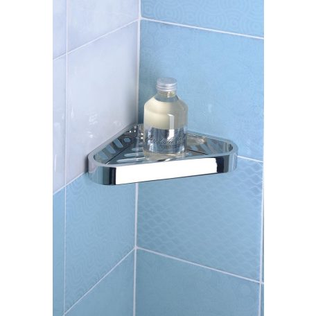 3283 SMART sarokpolc zuhanyzóba, 170x30x170mm, króm