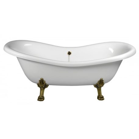 SAPHO POLYSAN CHARLESTON szabadonálló kád, 188x80cm, bronz lábbal