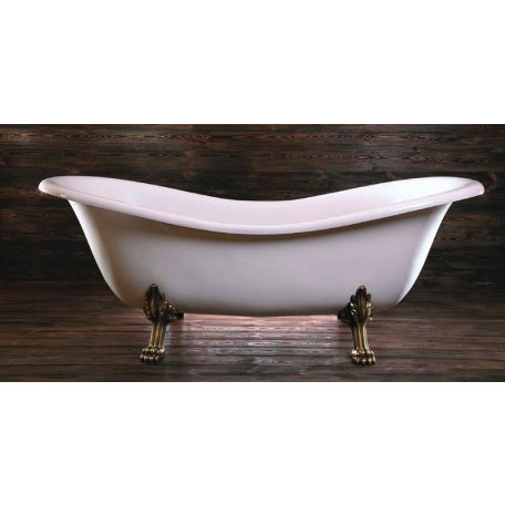 SAPHO POLYSAN CHARLESTON szabadonálló kád, 188x80cm, bronz lábbal