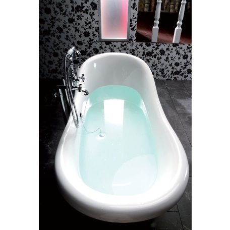 SAPHO POLYSAN CHARLESTON szabadonálló kád, 188x80cm, bronz lábbal