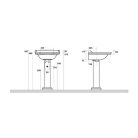 417001 WALDORF Univerzális láb 60,80 cm-ig