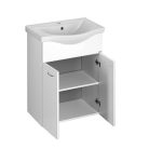 SAPHO AQUALINE KERAMIA FRESH mosdótartó szekrény, 51x74x34cm, fehér, mosdó nélkül