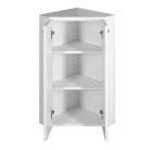 SAPHO AQUALINE ZOJA/KERAMIA FRESH álló sarokszekrény, 35x78x35cm, fehér