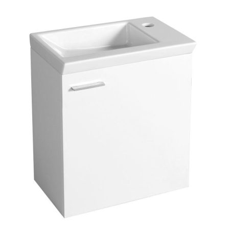 SAPHO AQUALINE ZOJA mosdótartó szekrény, mosdó nélkül, 44x50x23,5cm, fehér