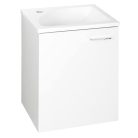 SAPHO AQUALINE ZOJA mosdótartó szekrény, balos, 40x50x32cm, fehér