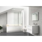 Ravak Kádparaván CVS2-100  jobbos krómhatású + Transparent