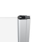 Ravak Kádparaván CVSK1 ROSA 140/150 R szatén  + Transparent