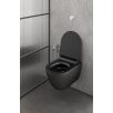 SAPHO GSI PURA SWIRLFLUSH fali WC, 55x36cm, matt fekete