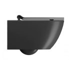 SAPHO GSI PURA SWIRLFLUSH fali WC, 55x36cm, matt fekete