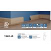   AFIRMAX VIGO 60 szegőléc 15x60x2200mm szín: 04-ANTRACIT (5905167825709)