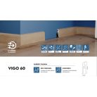 AFIRMAX VIGO 60 szegőléc 15x60x2200mm szín: 04-ANTRACIT (5905167825709)