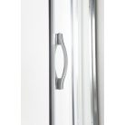 SAPHO GELCO SIGMA íves zuhanykabin 90x90 cm, transzparent üveg, dupla eltolható ajtó