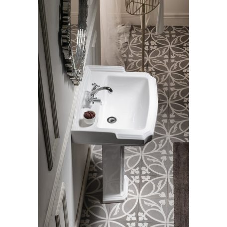 AK102 AQUALINE ANTIK Mosdó 60x48,5 cm