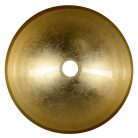 SAPHO MURANO BLACK-GOLD üvegmosdó, átm:40x14cm, arany/fekete