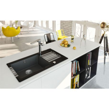 Deante GARDENIA Mosogató csaptelep, szögletes kifolyócsővel, króm