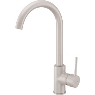   Deante NEMEZJA mosogató csaptelep U alakú kifolyó csővel, BÉZS GRÁNIT - ÚJ