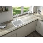 Deante Nemezja Magasított mosogató csaptelep ALABÁSTROM