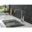 Deante ALPINIA Mosogató csaptelep, kétszer hajlított L kifolyócsővel, króm