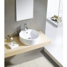 SAPHO YAKARTA kerámiamosdó, kerek, leeresztő nélkül, átm:46cm