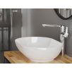   DEANTE ARNIKA WASHBASIN MIXER WITH RAISED BODY, WITH CLICK-CLACK WITHOUT OVERFLOW, CHROME