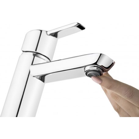 DEANTE ARNIKA WASHBASIN MIXER WITH CLICK-CLACK, WITH ECO AERATOR 4,5L/MIN, CHROME