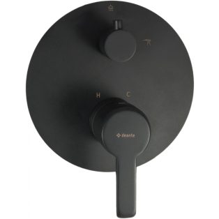   DEANTE ARNIKA NERO Falsíkalatti csaptelep váltóval Átmérő 150 mm
