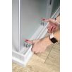 BTQ800 AQUALINE ALAIN szögletes zuhanykabin 800x800 mm, BRICK üveg