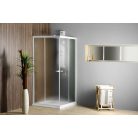 BTQ800 AQUALINE ALAIN szögletes zuhanykabin 800x800 mm, BRICK üveg