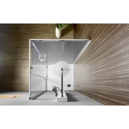 BTQ900 AQUALINE ALAIN szögletes zuhanykabin 900x900 mm, BRICK üveg
