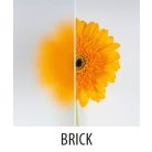 BTR900 AQUALINE ARLEN íves zuhanykabin 900x900 mm, fehér, BRICK üveg (YQ900 helyett)