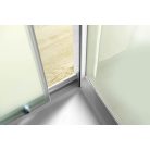 SAPHO AQUALINE AMADEO eltolható zuhanyajtó, 120cm, BRICK üveg