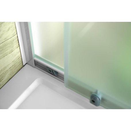 SAPHO AQUALINE AMADEO eltolható zuhanyajtó, 120cm, BRICK üveg